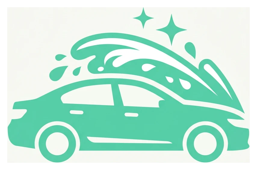 SparkleWash Car Wash logo